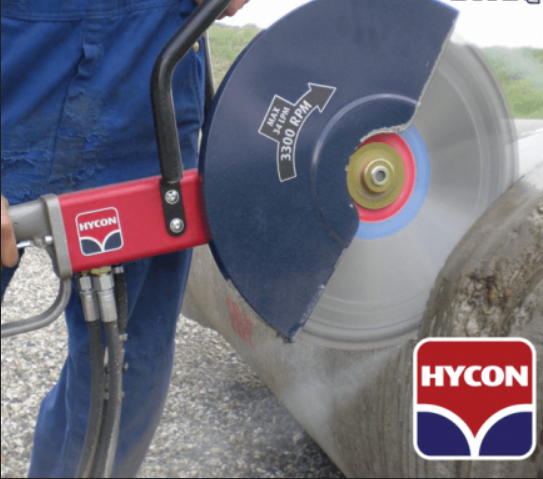 UNDERWATER HYCON HYDRAULIC HAND SAW 16" BLADE