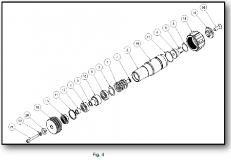 HYCON RING SAW GUIDE ROLLER